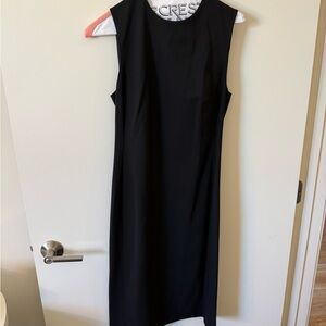 Theory Black High Low Dress